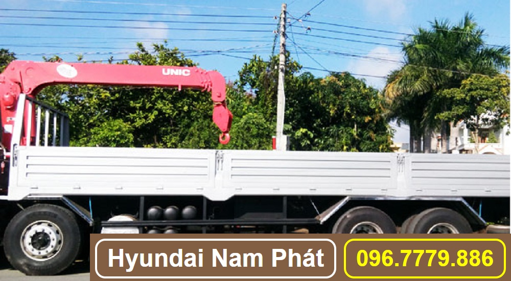 Xe Tải Daewoo Prima Gắn Cẩu Unic 5 Tấn 4 Khúc URV554